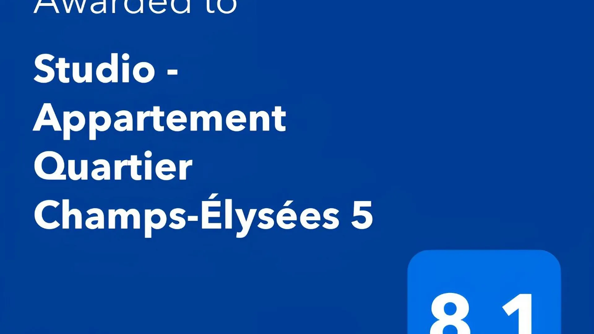 Studio - Appartement Quartier Champs-Elysees 5 Free Netflix Paris