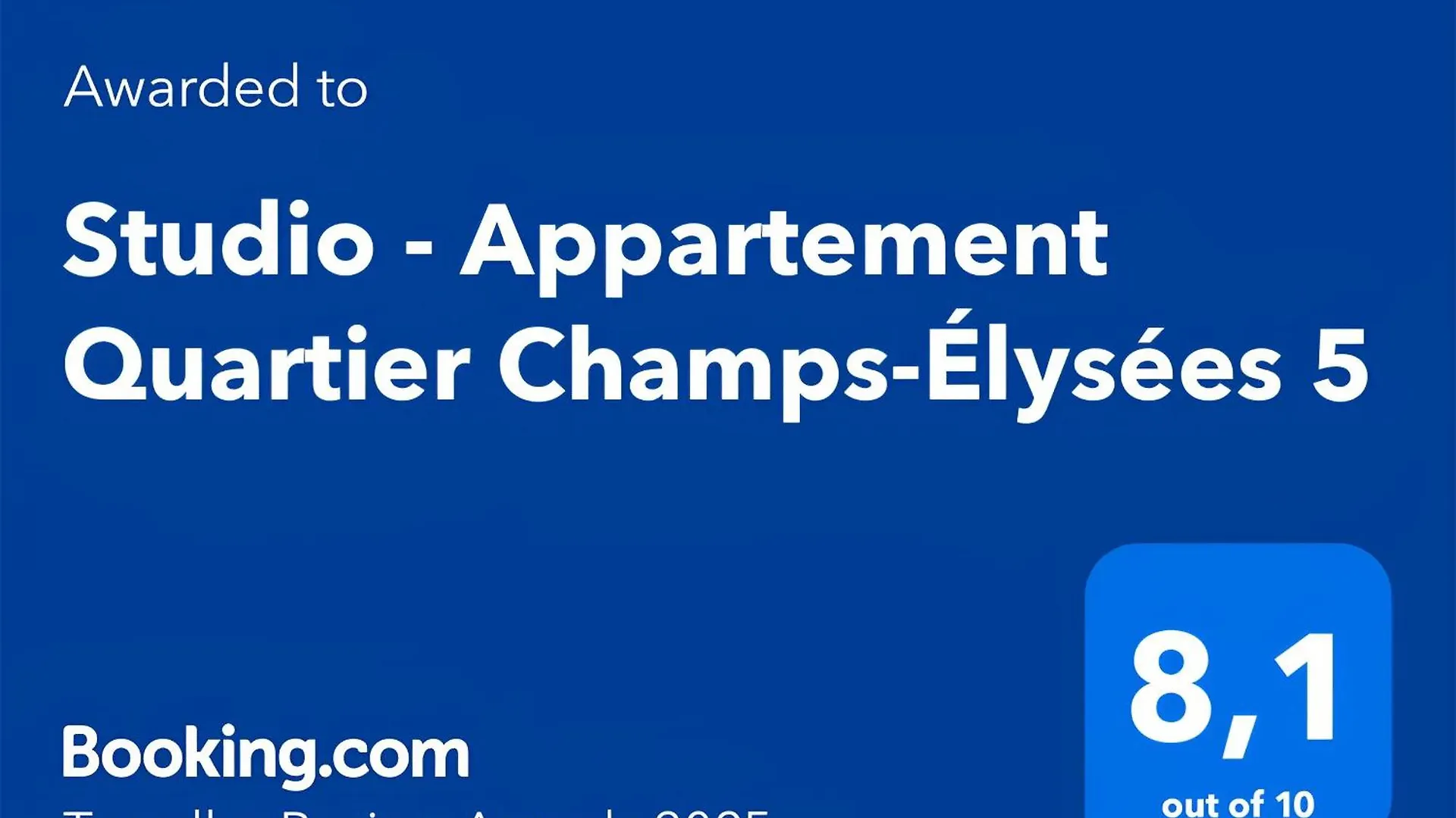 Apartment Studio - Appartement Quartier Champs-Elysees 5 Free Netflix Paris